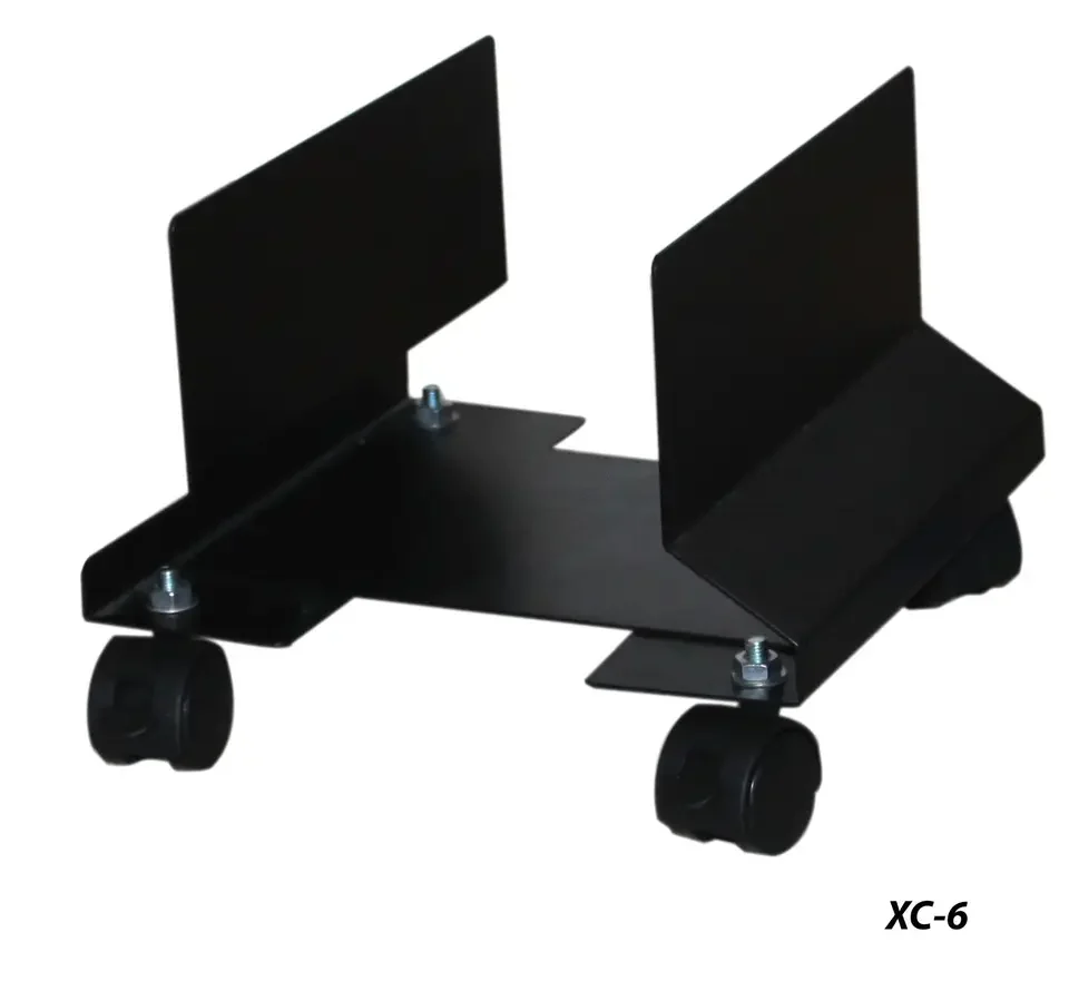 Home Office CPU Holder Castor Roller Stand Desk Organizer Steel Storage Box for Computer Case PC Desktop & Drawer Organizer