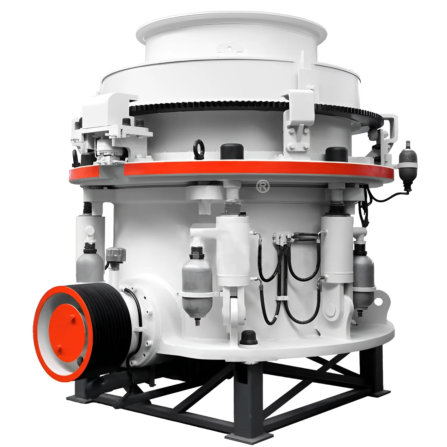 Cone Crusher High Capacity Spring Cone Crusher for Stone Ore Rock Crushing Machine Compound Mine Cone Crusher Sale