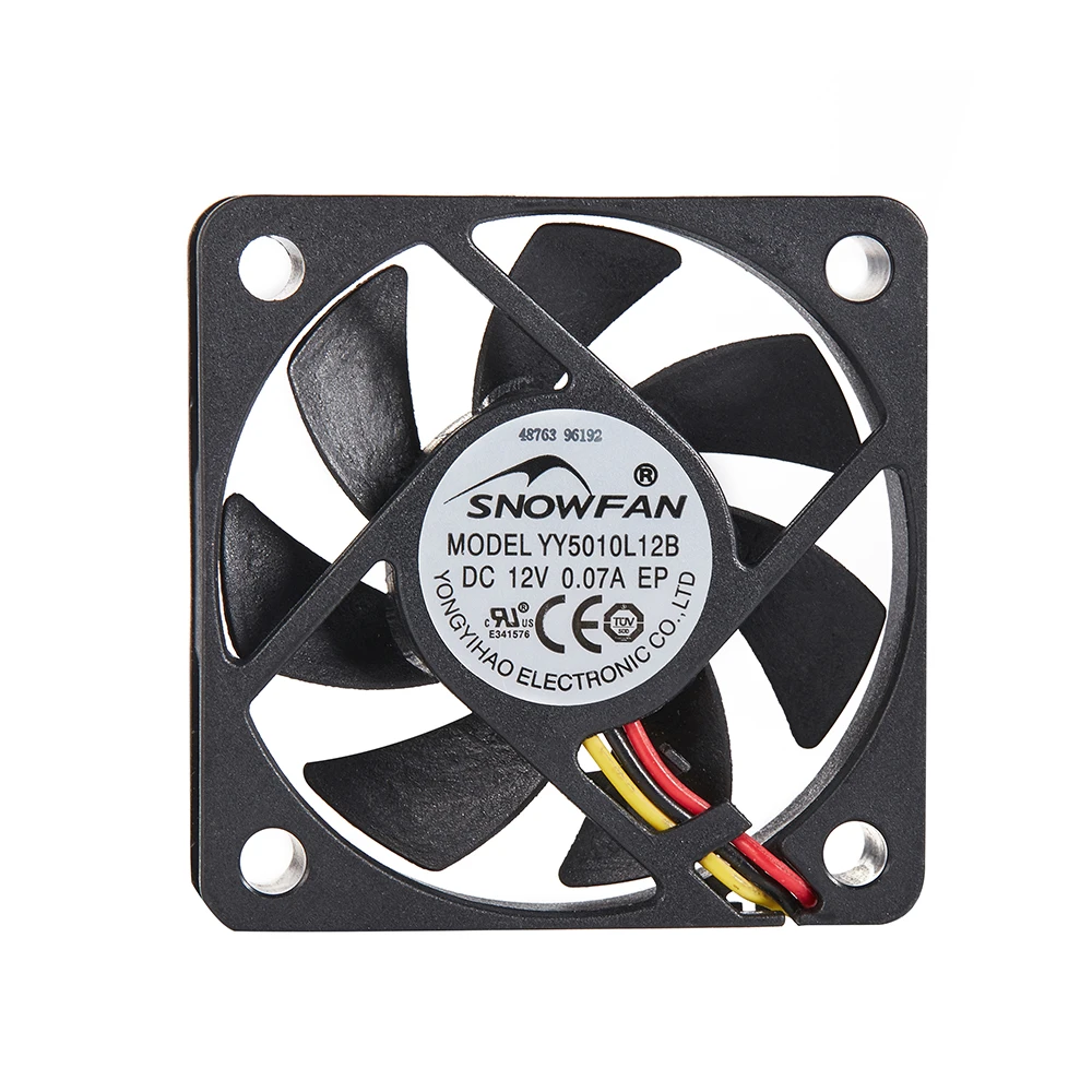 High quality dc 5010 50*50*10 mm radiator Fan 12 volt 24 volt  DC Axial Cooling Fan
