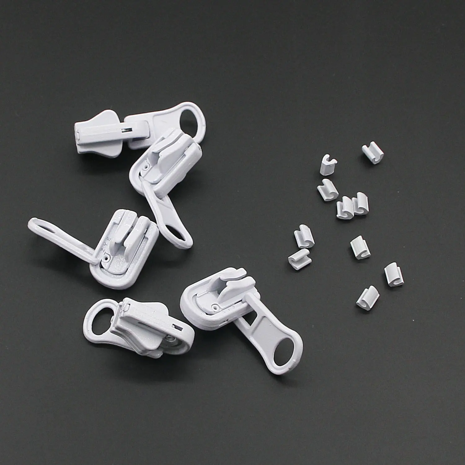 Custom bag metal zipper puller reversible zipper sldier