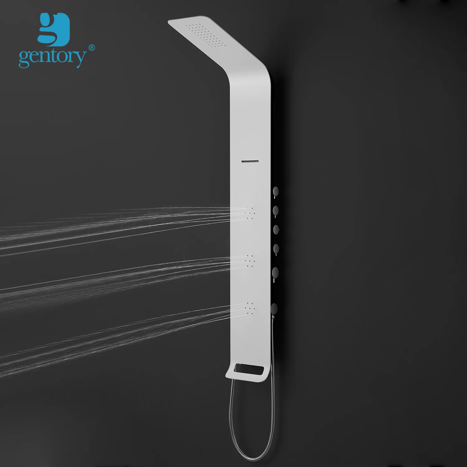 Popular Bath Shower Italy Design Aluminum Alloy Shower Panel - A051