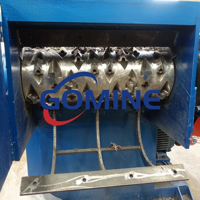 Hard Plastic Shredder Machine / Single Shaft Shredder Recycling /Plastic Waste Crushing Machine