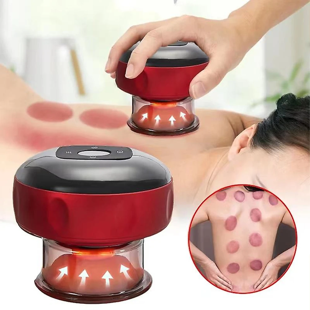 Popular Products 2024 Body Pain Relief Back Massager Cupping Machine Vaccum Electric Smart Cupping Therapy Massager Device