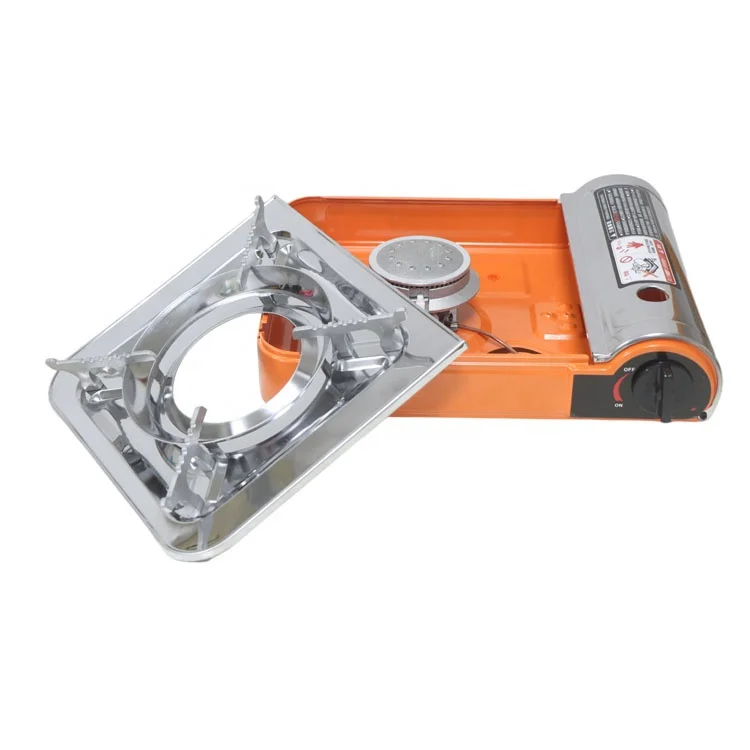 china factory travel camping hiking picnic bbq barbecue small portable cast iron gas stove