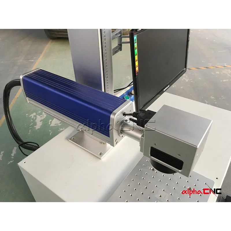 Ready To Ship!! Sino-Galvo Galvanometer Scanning Head Color Fiber Laser Marking Machine