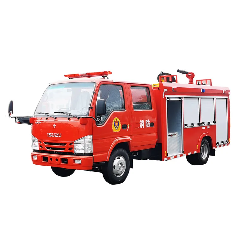 ISUZU 3.5ton 3500L Water and Foam Fire Fighting Equipment Fire Truck