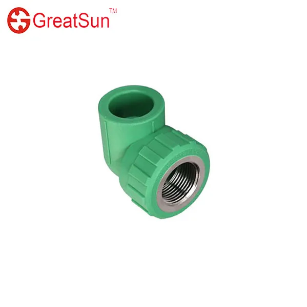 High cost performance tee with brass male thread pipe fittings PPR fitting joint for wholesales