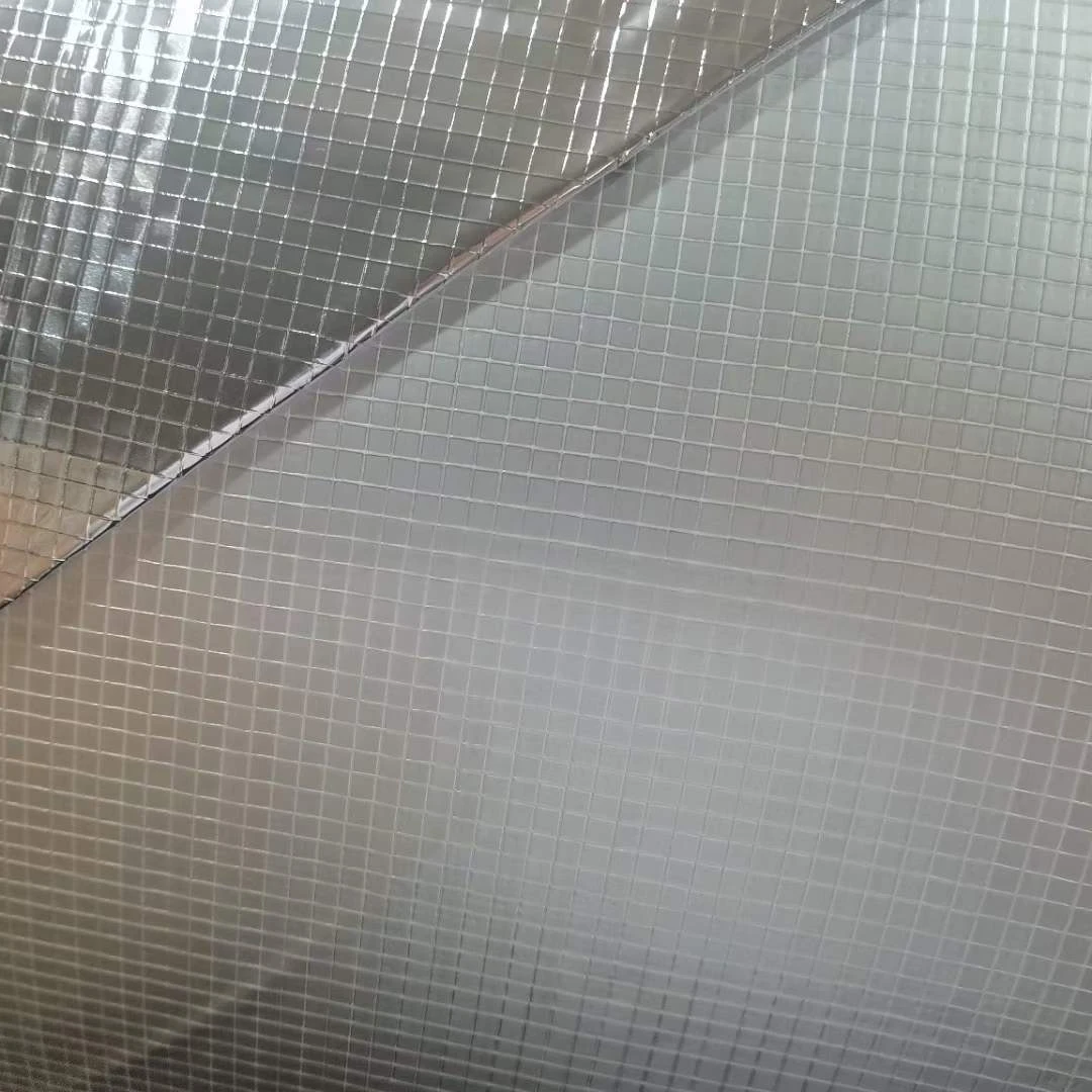 Fiberglass Cloth One Side Laminated Aluminum Foil for  Wall Roof Heat Insulation