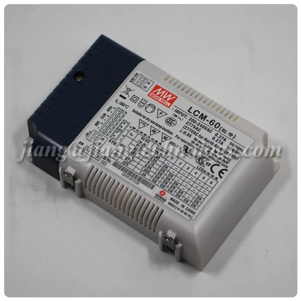 Оригинальный многоступенчатый постоянный ток casambi bluetooth функция LCM-60BLE Meanwell Светодиодный драйвер питания