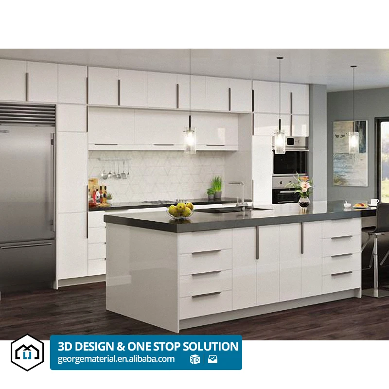smart China Supplier Full Cabinet Furniture Laminated Plywood Kitchen Cabinet Economical Kitchen Cabinet With Accessories