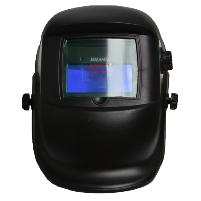 Auto-Darkening Welding Helmet with LED Headlights Stepless Adjustment Combined Solar Powered PP