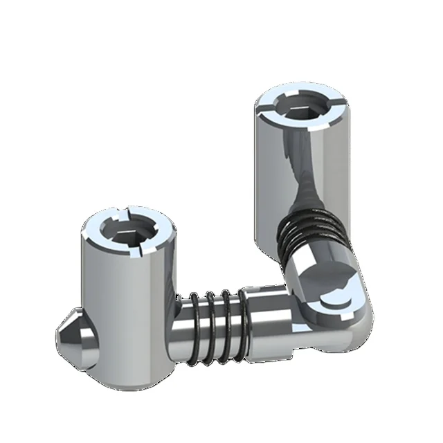 Aluminum Profile Accessories Anchor Pin Connector For Aluminum Profile