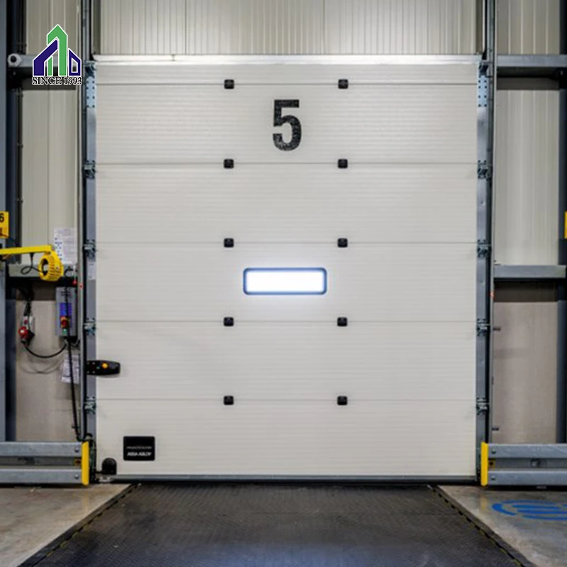 Industrial Door Manufacturer High Quality Automated Sectional Garage Doors Garage Lift Up Overhead Doors