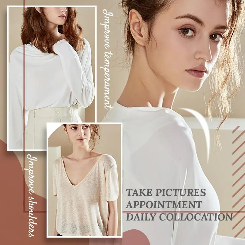 shoulder pad silicone Anti-Skid Adhesive Sticky Pad for Women Men