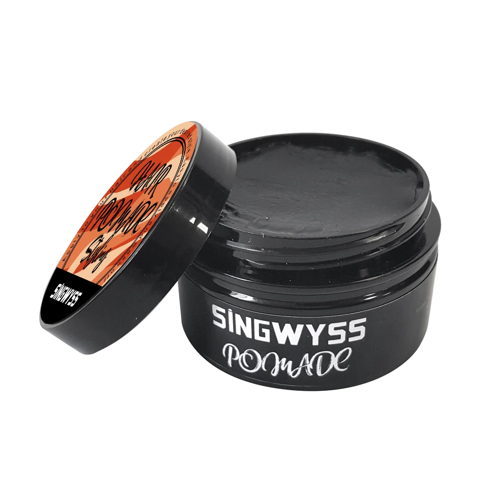 Professional high quality hair pomade 100g OEM private label for men styling wax