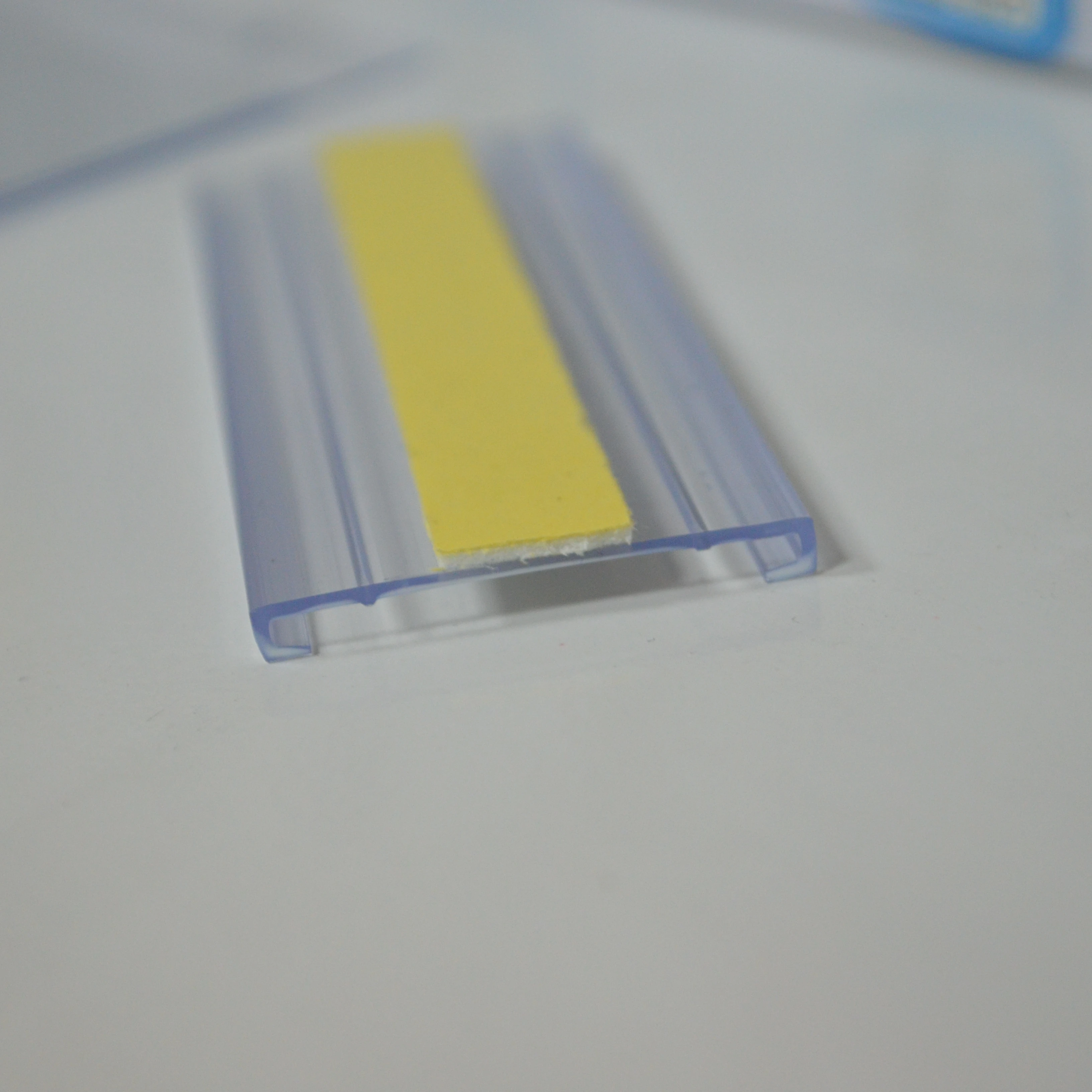 C shape plastic price display shelf talker for supermarket DS-1129