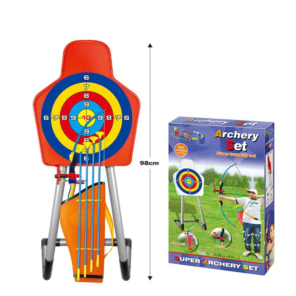 HW TOYS Kids Outdoor Hobby Sports Work Out Children shooting Infrared bow and arrow Toy