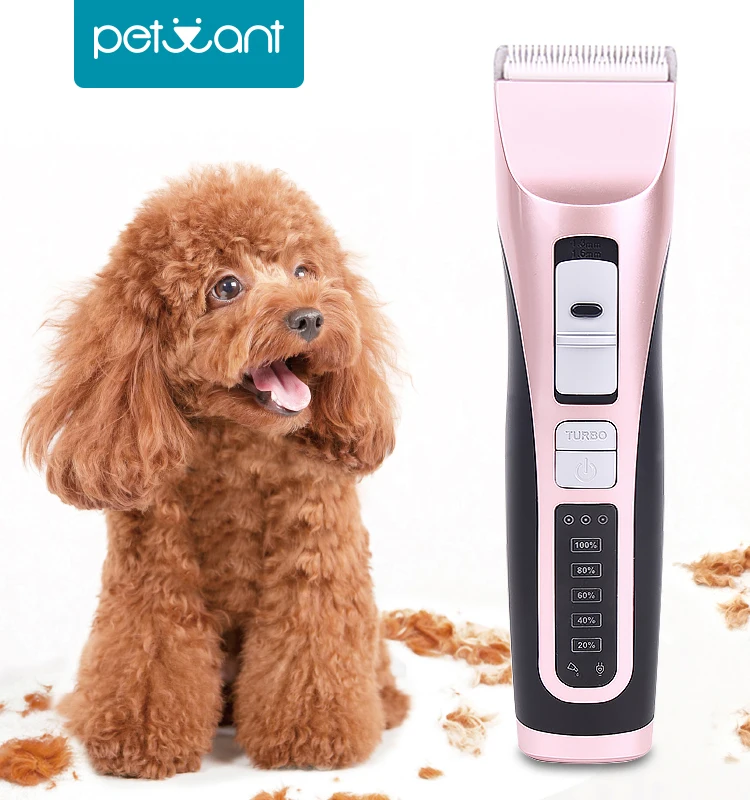 Pet Dog Grooming Kit Quiet Electric Pet Cordless Rechargeable Professional Dog Barber Tools Pet Hair Trimmer