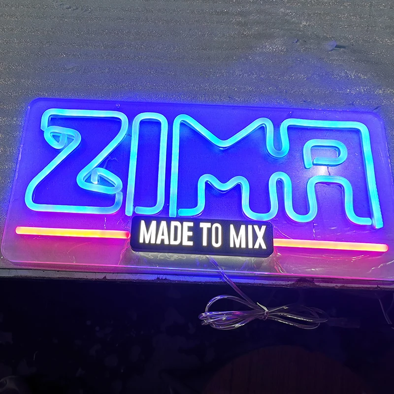 Custom neon sign game 12v flexible led strip waterproof sign neon lights