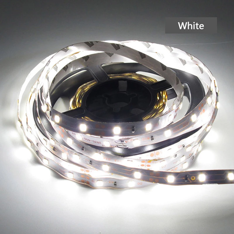Supper Bright Outdoor LED Flexible Tape Strip Light 110v 120v 220v 230v 5050 3528 SMD RGB Warm White Color Led Strip