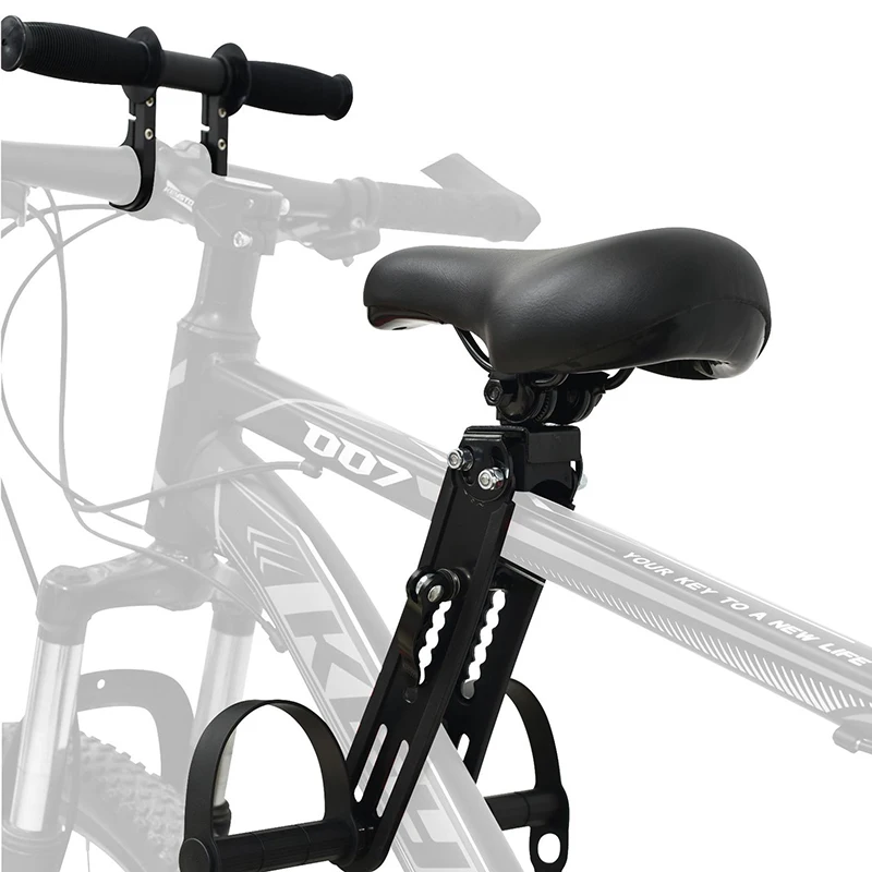 
Kids Bike Seat for Mountain Bike Detachable Front Mounted Bicycle Seats for Children 2-5 Years Old Compatible with All Adult MTB 