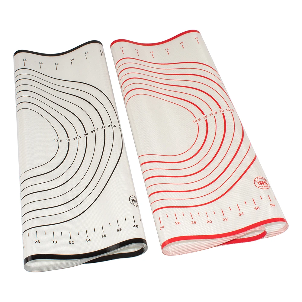 Non-Stick Rolling Dough Mat Silicone Baking Mats And Oven Liners Silicone Pastry Mat Baking Sheets