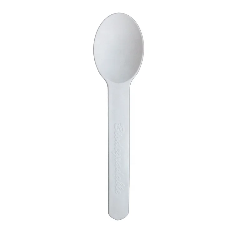 Eco - friendly biodegradable corn starch based disposable forks knives and spoons cutlery