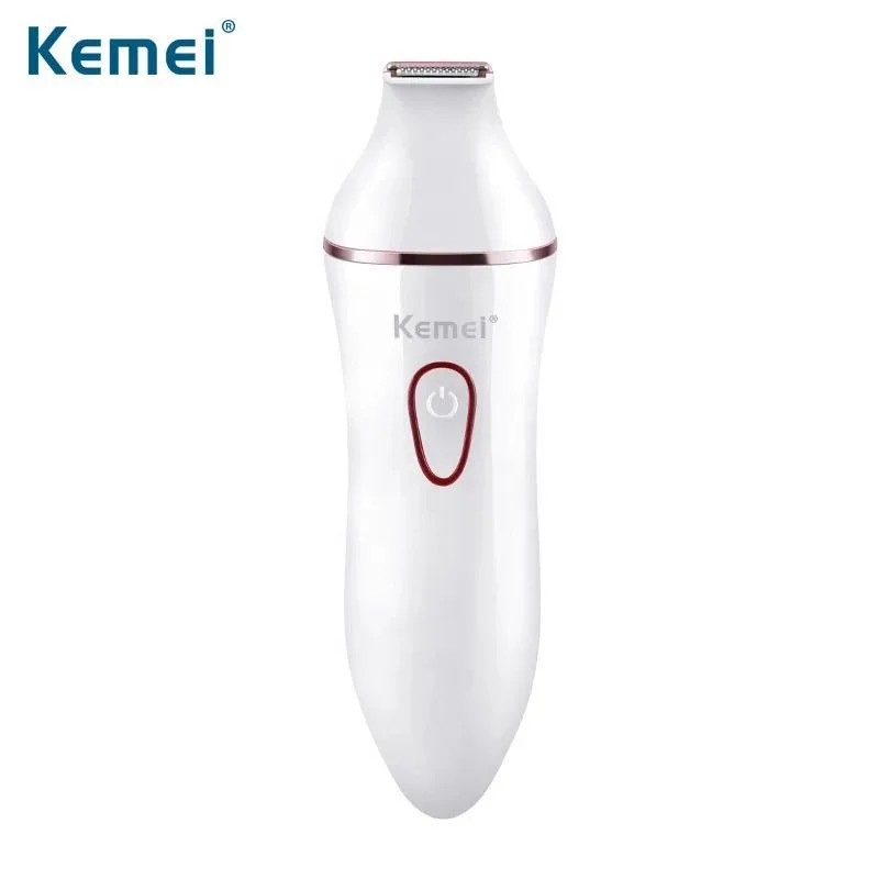  Kemei KM-7202 Леди тела выскабливание бритвы женский водонепроницаемый электрическая бритва для волос epilater и умывания лица 4 в