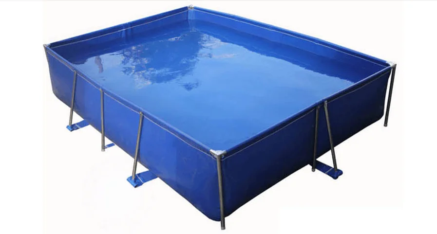 Customized Cost Effective Well Tilapia Fish Farming Tanks tarpaulin pond covers