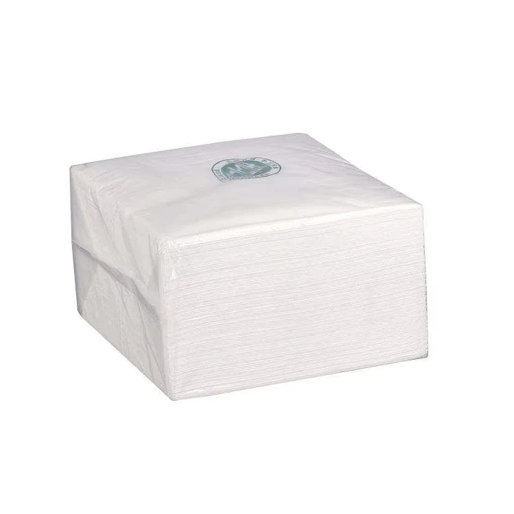 Wholesale Soft Pack Airlaid Dinner Paper Napkin Serviettes With Custom Print Logo For Restaurant