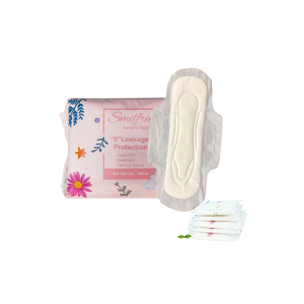 Good OEM Wholesale Biodegradable Organic Sanitary Pads Women Menstrual Lady Anion Sanitary Napkin