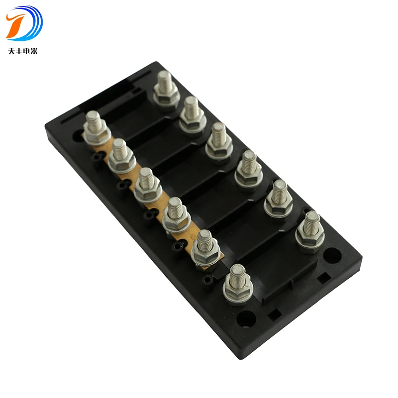 6 Way MEGA Fuse Holder For 40A-500A Fuse