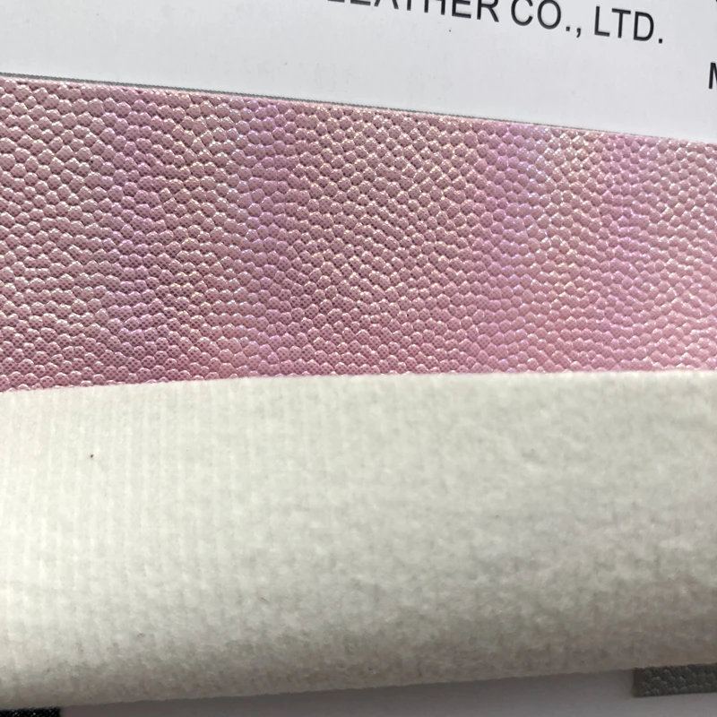 Shiny Rainbow Holographic PU Faux Synthetic Leather Fabric for Jewelry Packaging Box Pouch Hair Bow Handbag Shoes Making