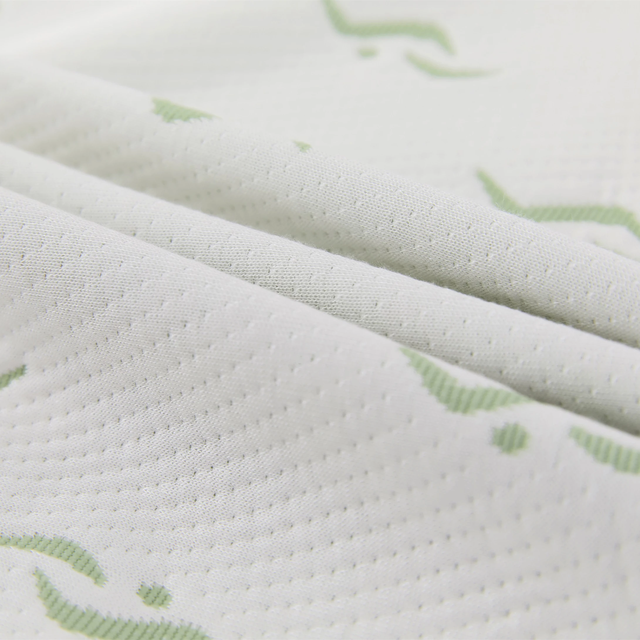 Hypoallergenic Bed Protector Anti Dust Mite Bamboo Jacquard Waterproof Mattress Cover