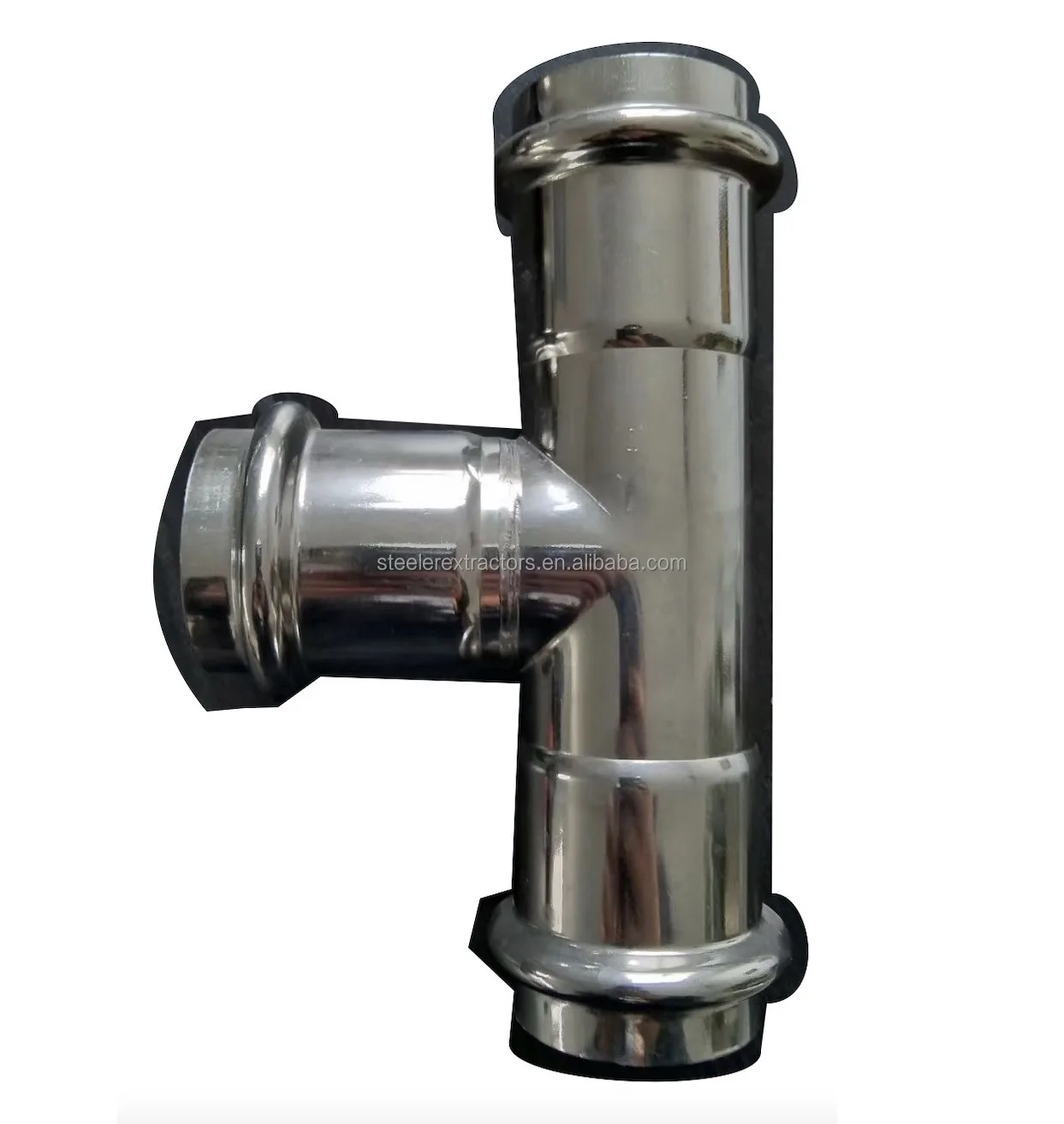 Stainless Steel 304 M V Profile 90 Degree Elbow Pipe Press Fitting