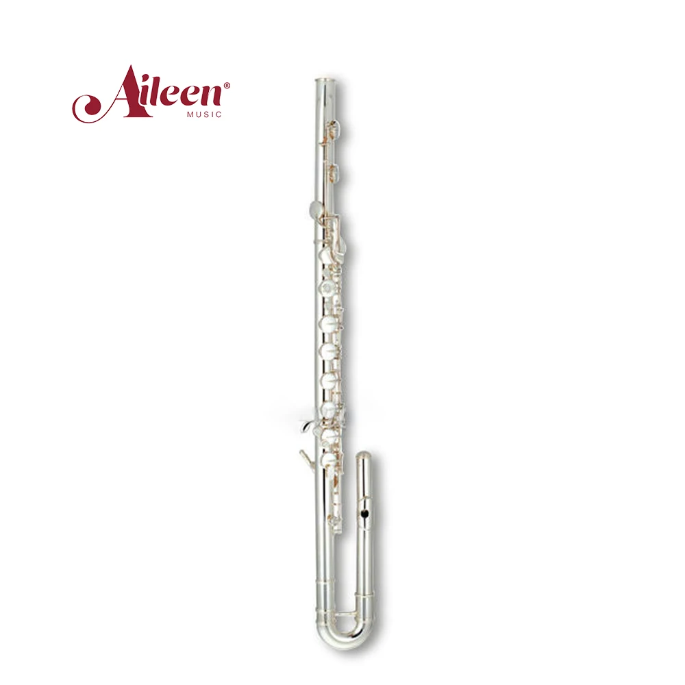 Professional 14 keys Silver plated Bass Flute (FL4711S)