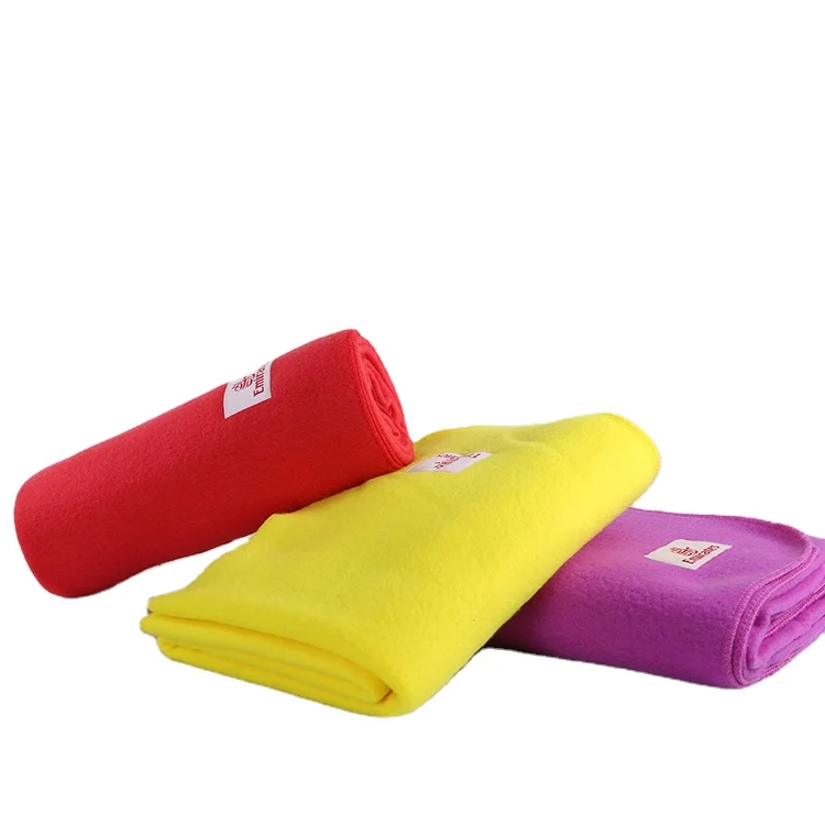 PLAID DESIGN Economical Classes Flame Retardant Polar Fleece Airline Blanket