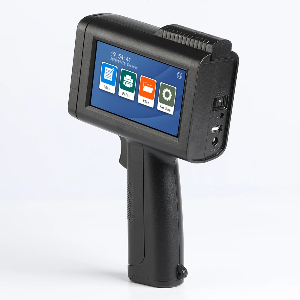 Kelier H9 Manual Handheld inkjet printer handjet portable printer coding machine for logo plastic