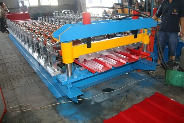 High quality  trapezoidal roof press making machine Trapezoidal  roll forming machinery