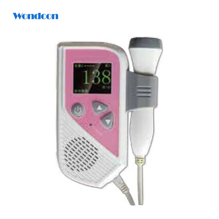 
China Acurio Monitor Pocket Fetal Heart Doppler Baby Heartbeat Detector Vcomin 