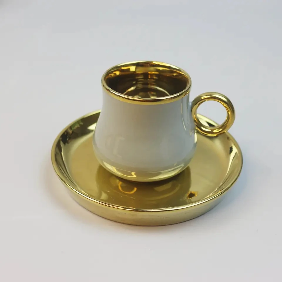 Производитель поставляет индивидуальный логотип воды эспрессо кофе чай бамбуковая основа керамическая чашка