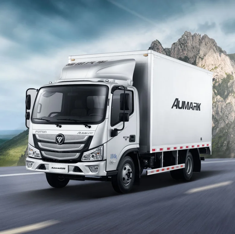 Foton Aumark S1 3360 колесная база одинарная мощность 160 л.с. 6 0 т 4 2 м легкие фургоны грузовые автомобили Китай подержанные грузовики для продажи