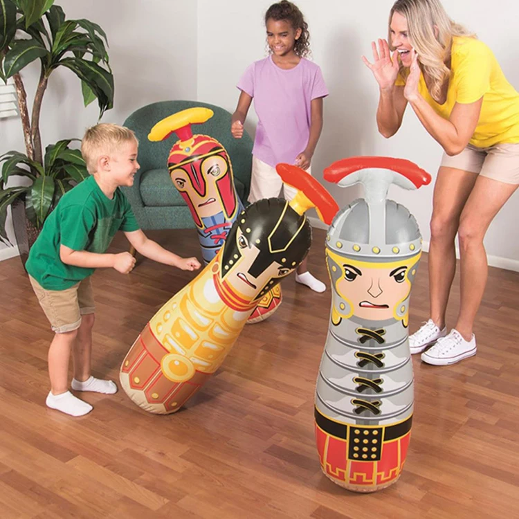 Heavy Free Standing Outdoor Indoor Boxing Training Sport Equipment Mute Kick Boxing Punching Bag