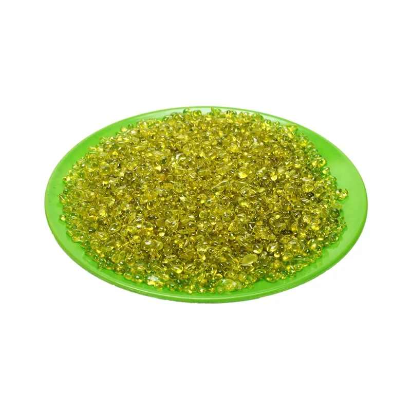 The factory supplies various sizes of circular glass beads with sand leakage balls that can be customized for color sandblasting