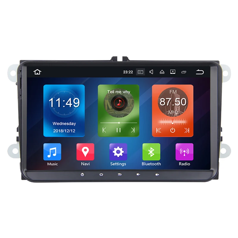 Ersan Профессиональное аудио видео Android 10 автомобильное радио GPS DVD для VW Golf 5 6 Skoda Seat Octavia Fabia DSP Carplay
