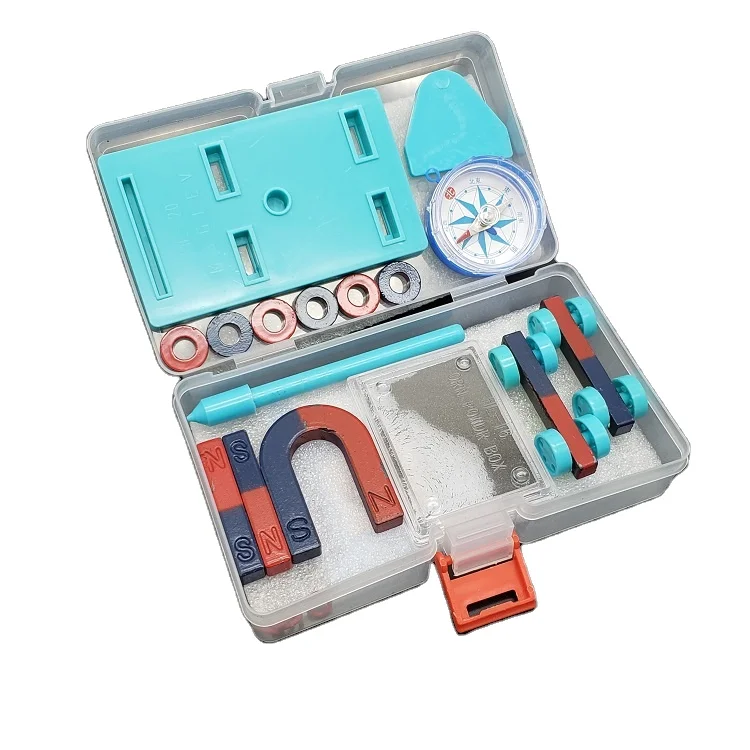 School physics teaching aid magnetic experiment box