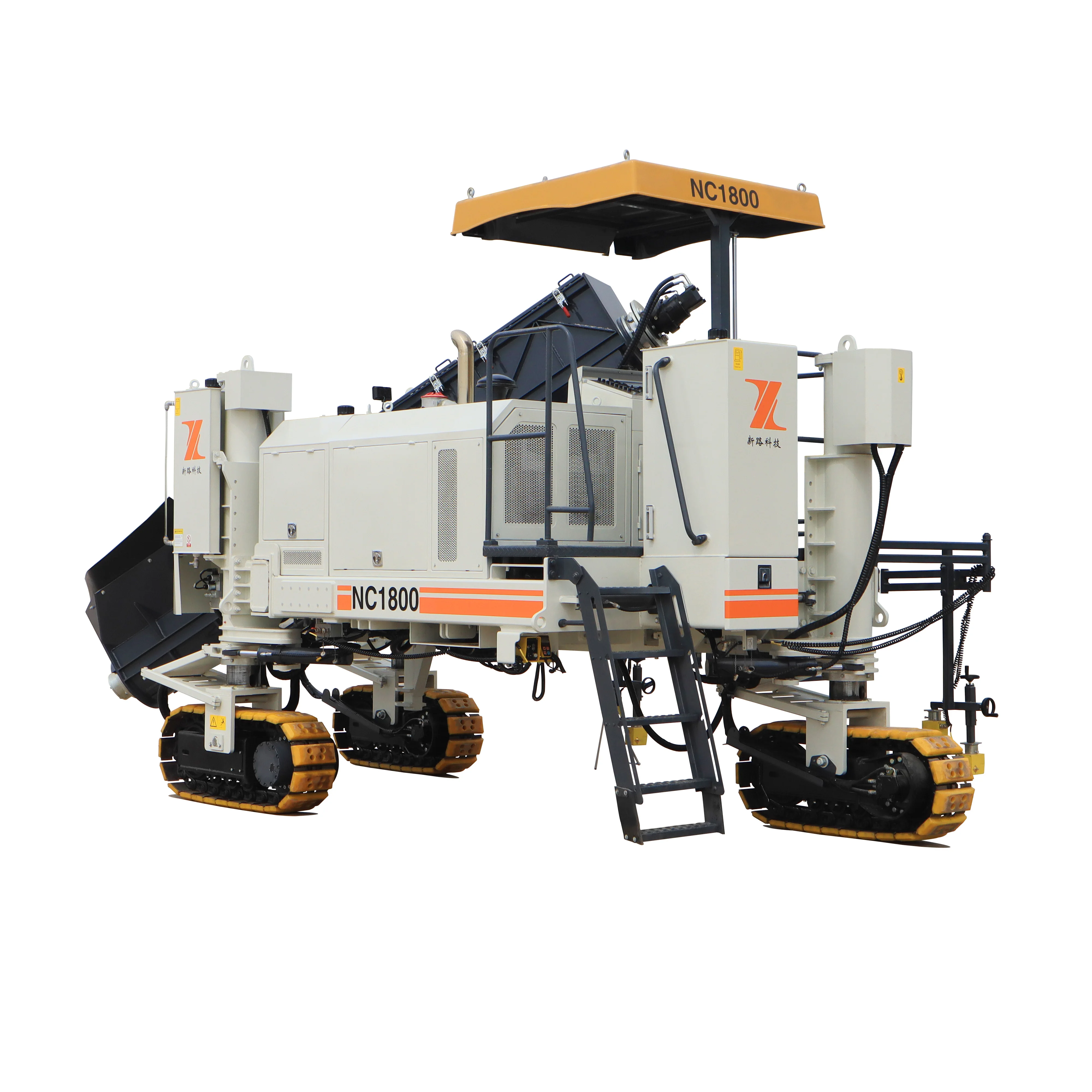 5M road drainage ditches paving Fully automatic Cement concrete slipform paver machines curb/kerb machine