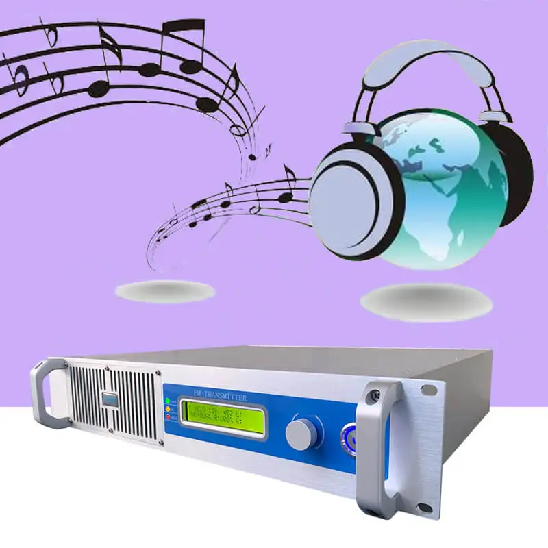  1 кВт 1000 Вт FM-трансмиттер радиостанция
