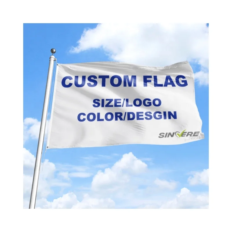 Изготовленные на заказ спортивные Индивидуальные Флаги производитель 3x5ft рекламный ФЛАГ Пользовательский флаг