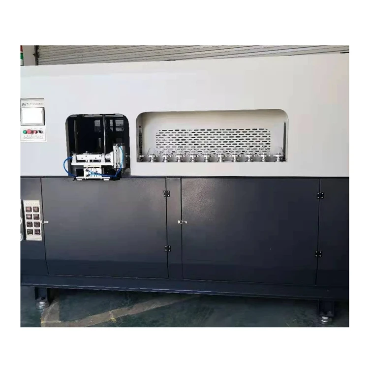 Hand plug-in wide mouth 2 Cavities bottle blow machine automatic bottle PET bottle blow molding machine